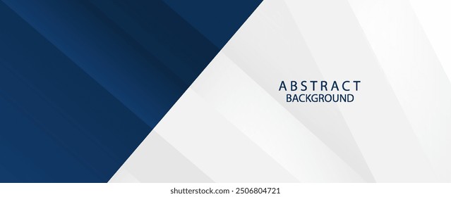 Dark blue and white abstract background. Vector