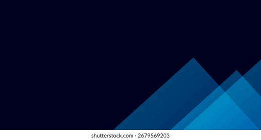 Fundo abstrato azul escuro branco. Mínimo. Gradiente de cor. Forma geométrica. Sombra 3d do triângulo de listra de linhas. Design. Futurista. Metal efeito metálico.Luz brilho. moderno