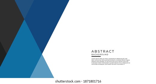 Dark blue white abstract presentation background. Vector illustration design for corporate business presentation, banner, cover, web, flyer, card, poster, game, texture, slide, magazine