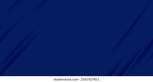 dark blue and white diagonal lines architecture geometric technology abstract smooth background vector illustration.