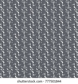 Dark blue wool sweater with wavy vertical stripes. Abstract vector.