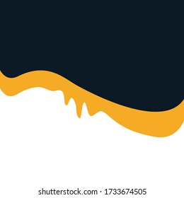 Dark blue and yellow background