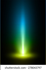 Dark Blue yellow light Abstract background, rays. stage. infographics. infographics.