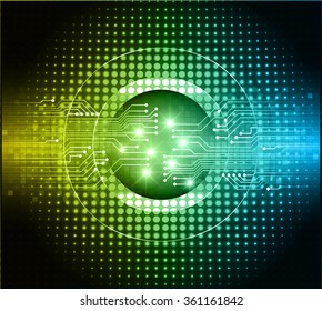 dark blue yellow Light Abstract Technology background for computer graphic website internet business. circuit. illustration. digital. infographics. binary code. www.Spark.zero one. eye scan virus