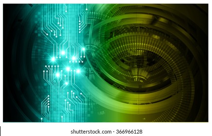 dark blue yellow Light Abstract Technology background for computer graphic website internet and business. circuit. illustration.digital.infographics. binary code. www.vector.motion. eye scan virus