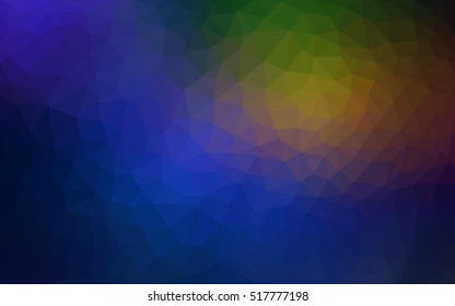 Dark blue, yellow Pattern. Seamless triangular Pattern. Geometric Pattern.Repeating pattern with triangle shapes.Seamless texture for your design.Repeating pattern.Pattern can be used for background.