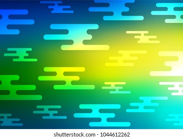 Dark Blue, Yellow vector abstract doodle texture. Brand-new colored illustration in blurry style with doodles. The elegant pattern can be used as a part of a brand book.