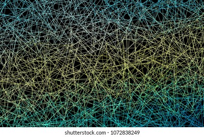 Dark Blue, Yellow vector abstract colorful background, which consist of triangles. Pattern with colored triangles on white background.