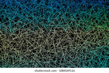 Dark Blue, Yellow vector abstract colorful background, which consist of triangles. Pattern with colored triangles on white background.