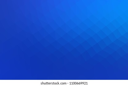 Dark Blue, Yellow vector abstract polygonal template. Geometric illustration in Origami style with gradient.  The polygonal design can be used for your web site.