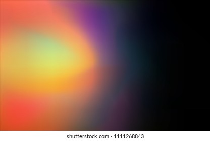 Dark Blue, Yellow vector abstract blurred layout. Brand-new colored illustration in blurry style with gradient. The blurred design can be used for your web site.