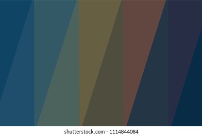 Dark Blue, Yellow vector abstract mosaic pattern. Colorful abstract illustration with gradient. Brand-new design for your business.