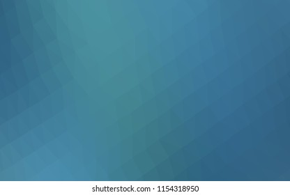 Dark Blue, Yellow vector abstract polygonal template. Creative illustration in halftone style with gradient. A completely new design for your business.