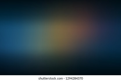 Dark Blue, Yellow vector abstract blurred background. Modern abstract illustration with gradient. The best blurred design for your business.
