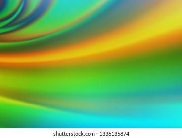 Dark Blue, Yellow vector abstract blurred pattern. A vague abstract illustration with gradient. Brand new style for your business design.