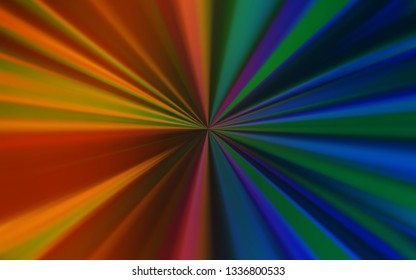 Dark Blue, Yellow vector abstract bright template. A completely new colored illustration in blur style. Background for a cell phone.