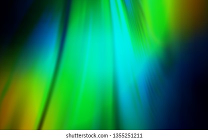 Dark Blue, Yellow vector abstract blurred layout. Abstract colorful illustration with gradient. The best blurred design for your business.