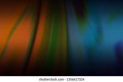 Dark Blue, Yellow vector abstract bright texture. Colorful abstract illustration with gradient. New way of your design.