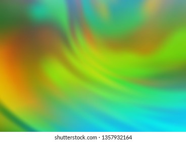 Dark Blue, Yellow vector abstract template. A completely new color illustration in a bokeh style. A completely new template for your design.