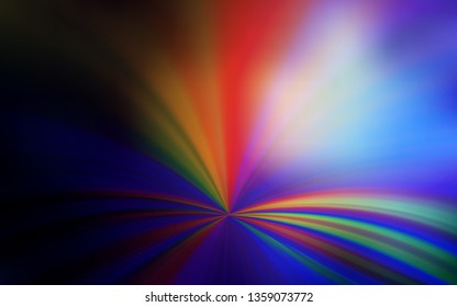 Dark Blue, Yellow vector abstract blurred background. Colorful abstract illustration with gradient. New way of your design.