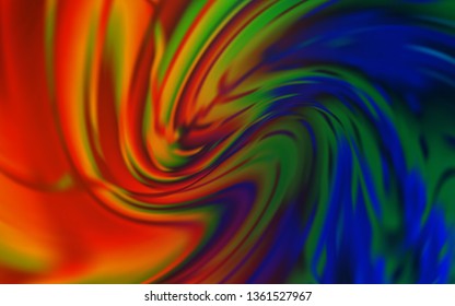 Dark Blue, Yellow vector abstract blurred background. New colored illustration in blur style with gradient. The best blurred design for your business.