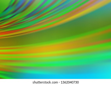 Dark Blue, Yellow vector abstract blurred background. A completely new color illustration in a bokeh style. The elegant pattern for brand book.