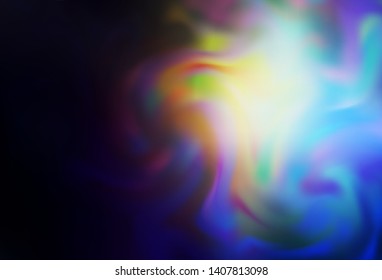 Dark Blue, Yellow vector abstract blurred background. Shining colored illustration in smart style. New way of your design.
