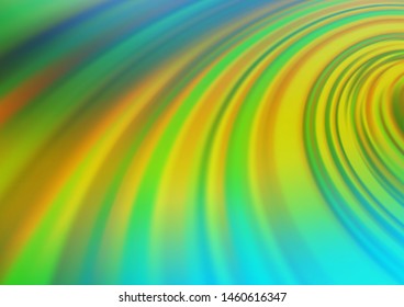 Dark Blue, Yellow vector abstract background. An elegant bright illustration with gradient. Brand new style for your business design.