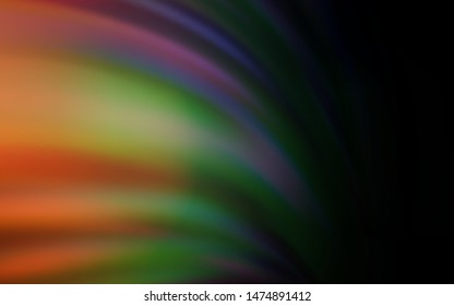 Dark Blue, Yellow vector abstract bright template. Abstract colorful illustration with gradient. The best blurred design for your business.