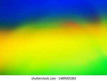 Dark Blue, Yellow vector abstract background. Glitter abstract illustration with an elegant design. The background for your creative designs.