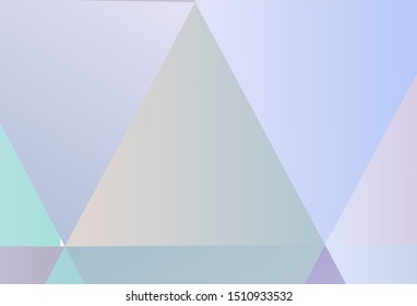 Dark Blue, Yellow vector abstract polygonal pattern. Colorful abstract illustration with triangles. Triangular pattern for your design.