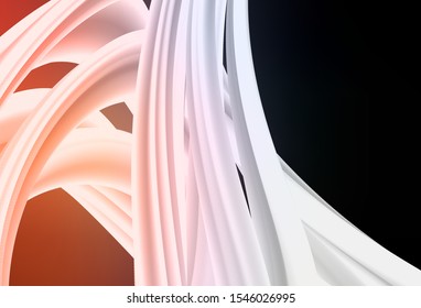 Dark Blue, Yellow vector abstract blurred layout. Modern abstract illustration with gradient. Completely new design for your business.