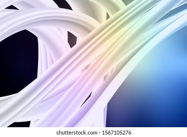 Dark Blue, Yellow vector abstract bright template. Shining colorful illustration in smart style. Background for a cell phone.