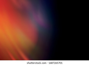 Diseño abstracto vectorial amarillo, azul oscuro. Ilustración abstracta de color con degradado. Diseño inteligente para su trabajo.