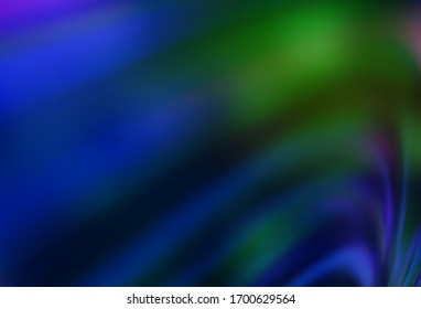 Dark Blue, Yellow vector abstract blurred background. Colorful illustration in abstract style with gradient. New style design for your brand book.