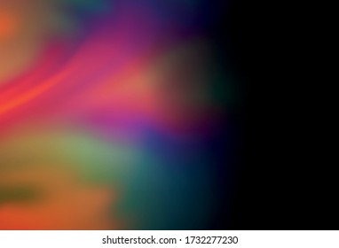 Azul oscuro, fondo borroso abstracto vectorial amarillo. Una ilustración de color completamente nueva en un estilo borroso. Diseño borroso para su sitio web.