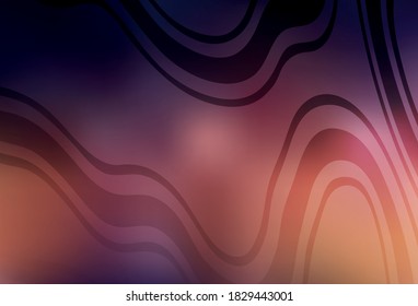 Dark Blue, Yellow vector abstract blurred background. Colorful abstract illustration with gradient. New style design for your brand book.