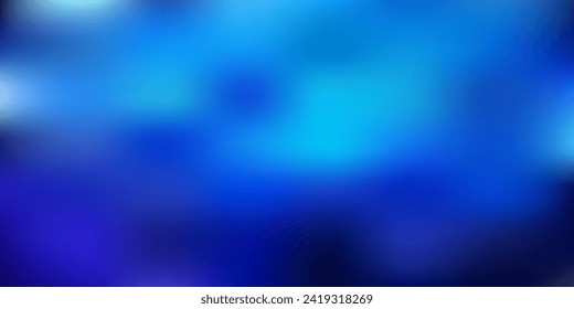 Dark blue, yellow vector abstract blur template. Modern elegant blur illustration with gradient. Background for mobile phones.