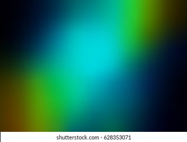 Dark Blue, Yellow vector abstract bright pattern. Modern geometrical abstract illustration with gradient. A completely new design for your business.