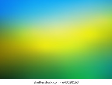 Dark Blue, Yellow vector abstract background. A completely new color illustration in a vague style. The template can be used as a background of a cell phone.