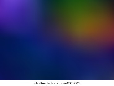 Dark Blue, Yellow vector abstract template. Creative illustration in halftone style with gradient. The completely new template can be used for your brand book.