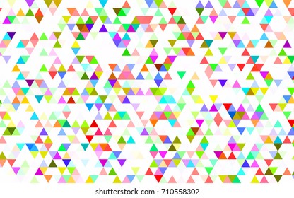 Dark Blue, Yellow vector abstract mosaic pattern. Colorful illustration in abstract style with gradient. The polygonal design can be used for your web site.