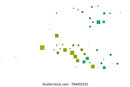 Dark Blue, Yellow vector abstract textured polygonal background. Blurry rectangular design. The pattern with repeating rectangles can be used for background.