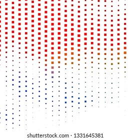 Dark Blue, Yellow vector backdrop with rectangles. Abstract gradient illustration with colorful rectangles. Pattern for websites, landing pages.