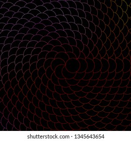 Dark Blue, Yellow vector backdrop with circles. Colorful illustration with gradient dots in nature style. New template for your brand book.