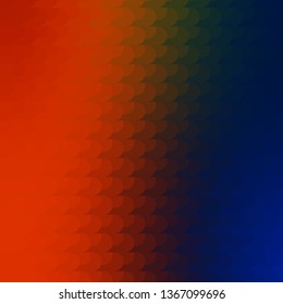 Dark Blue, Yellow vector backdrop with lines. Gradient abstract design in simple style with sharp lines. Template for your UI design.