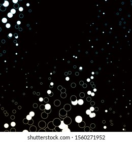 Dark Blue, Yellow vector backdrop with dots. Colorful illustration with gradient dots in nature style. Pattern for wallpapers, curtains.