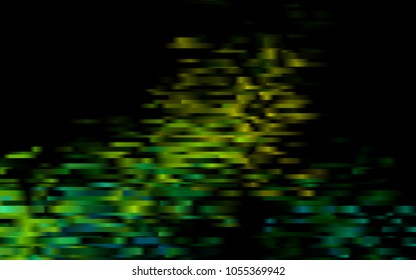 Dark Blue, Yellow vector background with straight lines. Glitter abstract illustration with colored sticks. Best design for your ad, poster, banner.