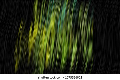 Dark Blue, Yellow vector background with abstract lines. An elegant bright illustration with gradient. A new texture for your  ad, booklets, leaflets.