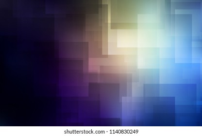 Dark Blue, Yellow vector background with straight lines. Shining colored illustration with sharp stripes. Smart design for your business advert.